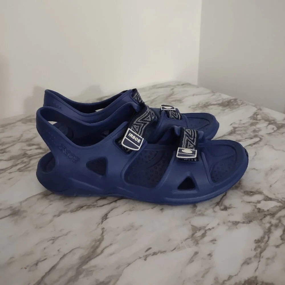 ISORE Sport Sandals Blue Outdoor Size Usa 10 Mex ‎ 28 Made in Mexico Unisex